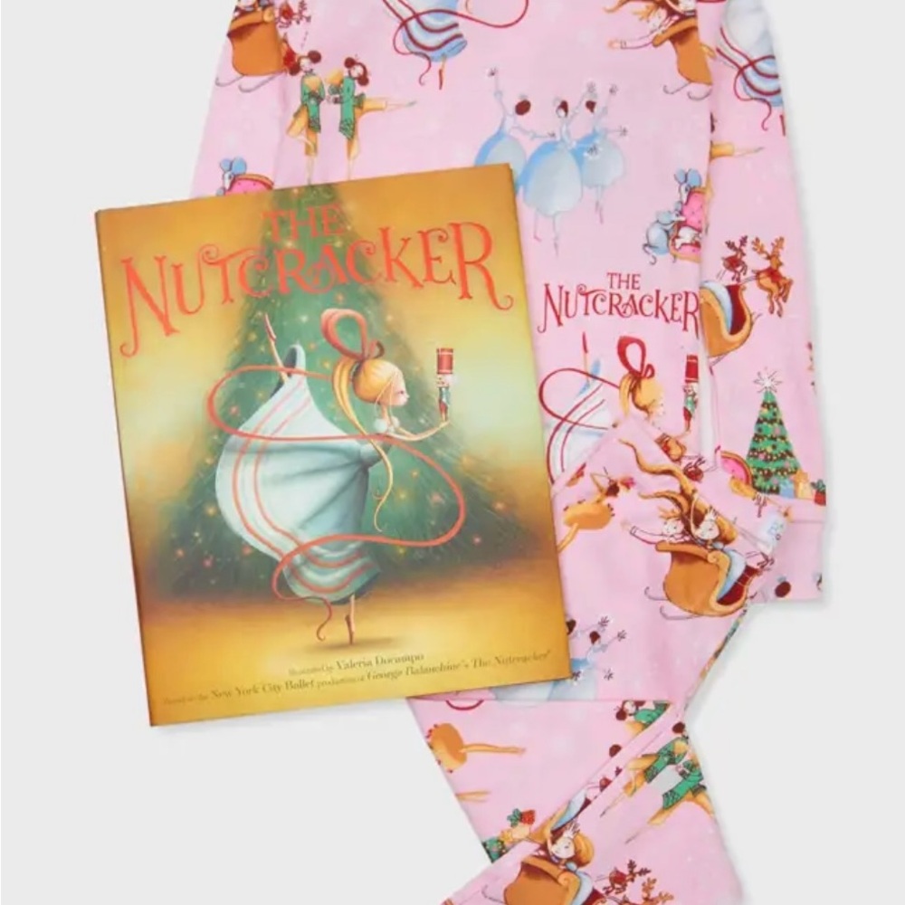 Books to Bed The Nutcracker Pajamas & Book Set